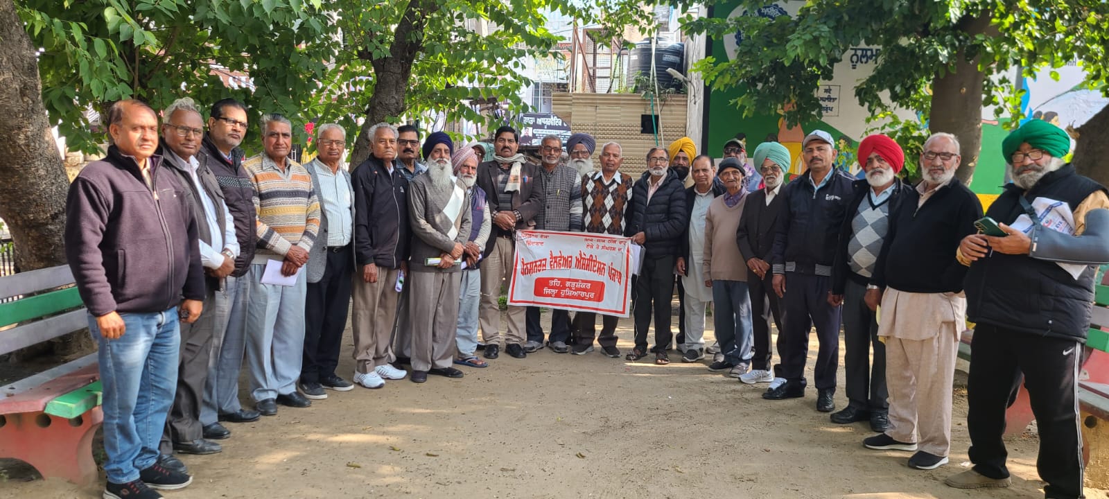 AAP government should immediately accept the demands of pensioners and employees: Pensioner Association Garhshankar